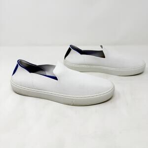[Rothy's] Bright White The Original Slip-On Sneakers Washable Eco-Friendly Sz 7